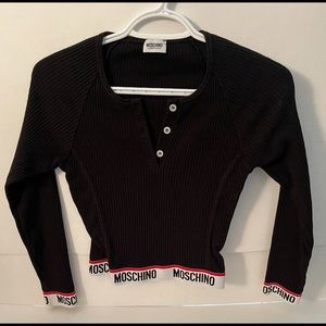 Moschino Ribbed Top